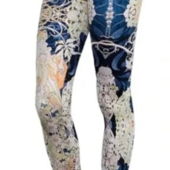 BlackMilk Navy Mucha Leggings Size Small NWOT - Picture 1 of 7